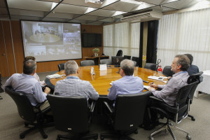 Vídeo Conferencia com Diretores da Eletrosul – Foto Hermínio Nunes 30-07-2015