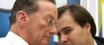 Jorge Bornhausen e Rodrigo Maia