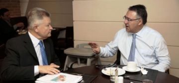 Raimundo Colombo e Udo Döhler