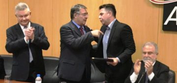 Udo e Colombo não se encontravam desde setembro de 2016, auge da guerra eleitoral