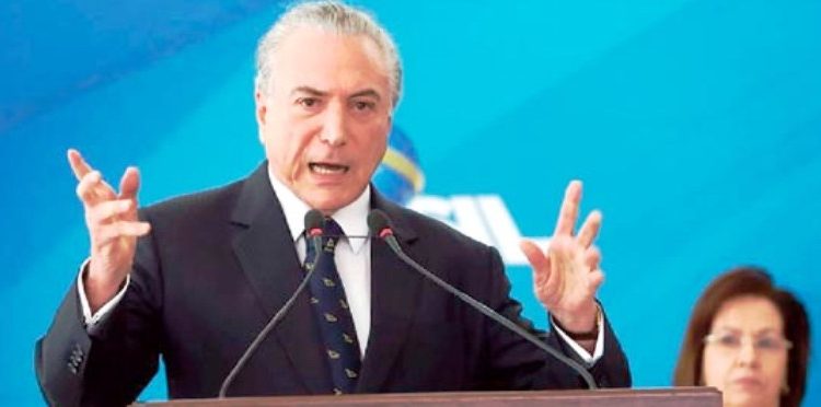 Michel Temer reage