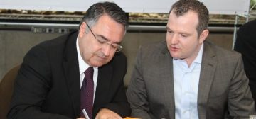 Raimundo Colombo e Antonio Gavazzoni