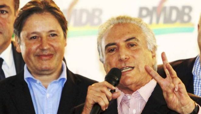 Temer e Rocha Loures