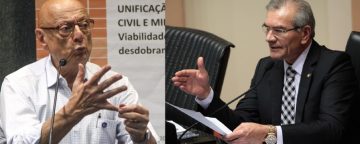 Esperdião Amin e Silvio Dreveck