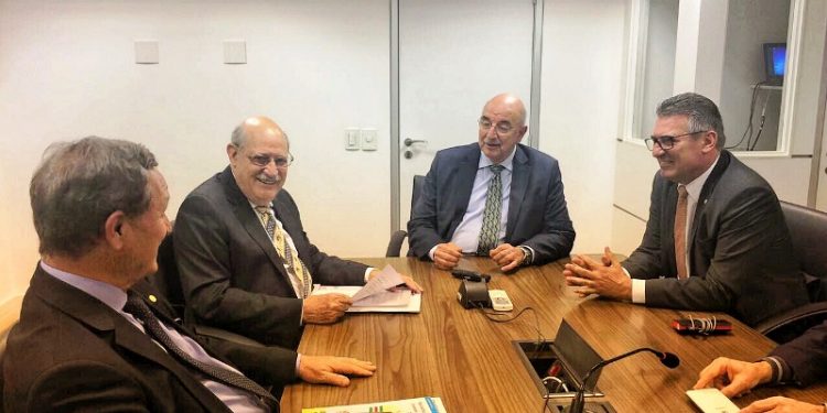 Valdir Colatto, Neuto de Conto, Osmar Terra e Mauro Mariani